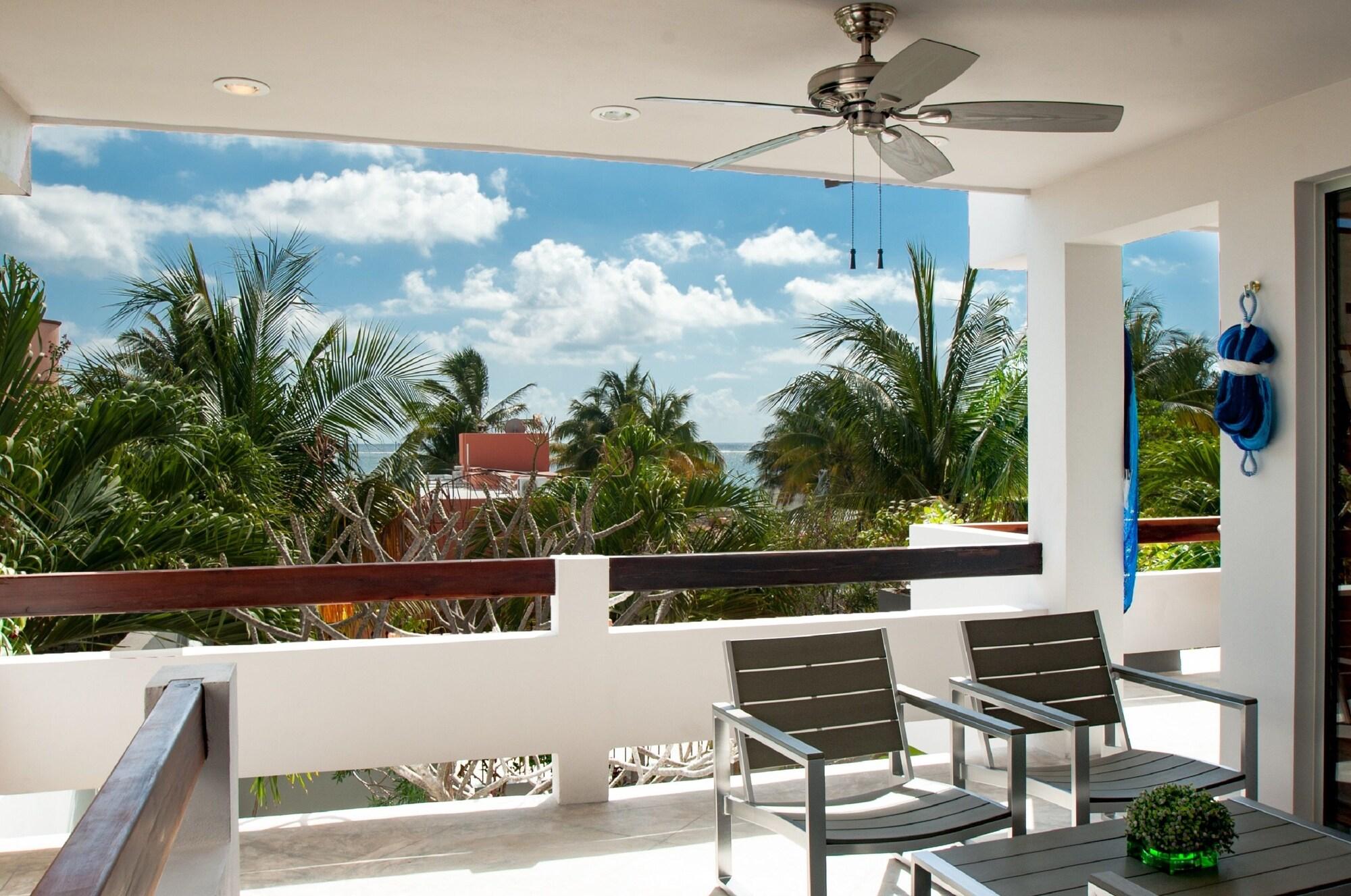 Casa Agua Azul Villa Puerto Morelos Dış mekan fotoğraf