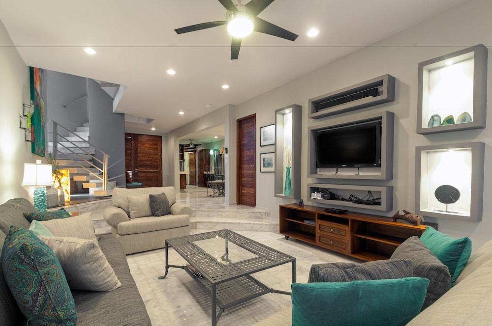 Casa Agua Azul Villa Puerto Morelos Dış mekan fotoğraf