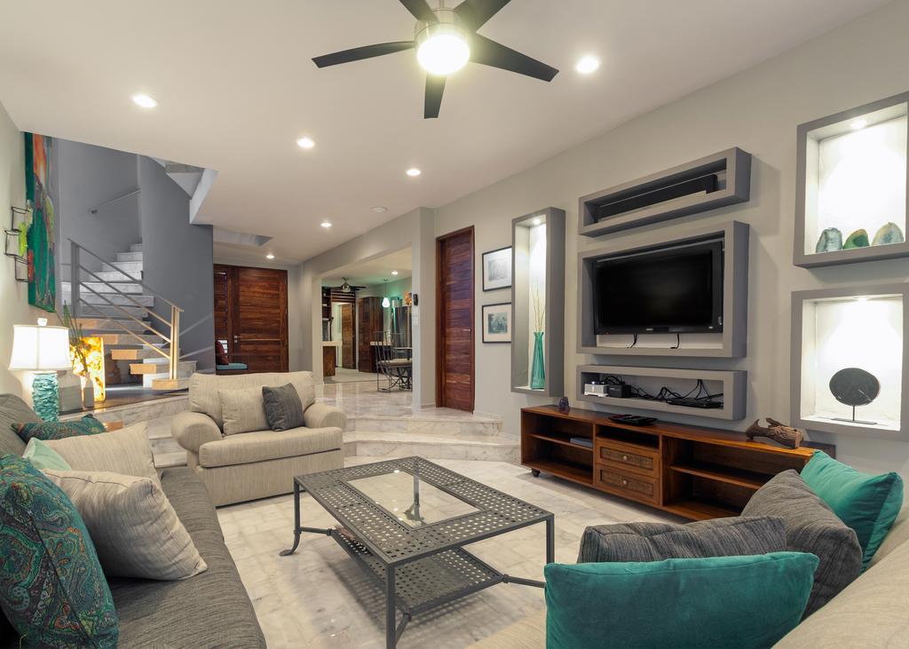 Casa Agua Azul Villa Puerto Morelos Dış mekan fotoğraf