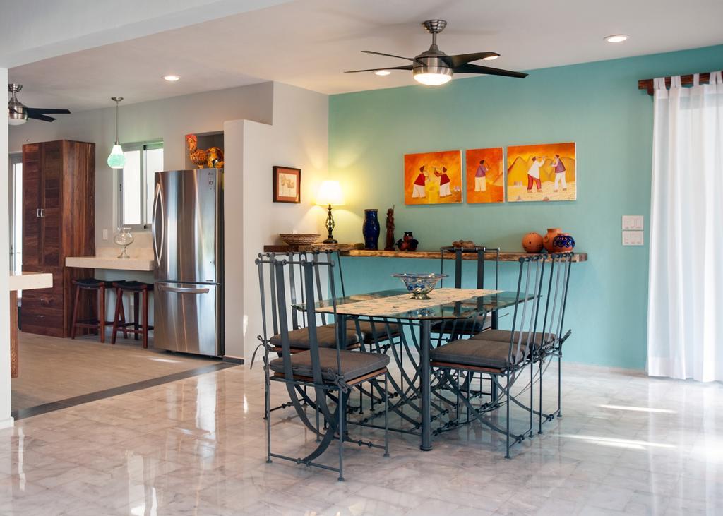Casa Agua Azul Villa Puerto Morelos Dış mekan fotoğraf