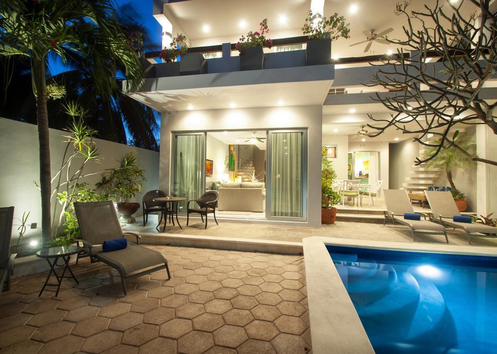 Casa Agua Azul Villa Puerto Morelos Dış mekan fotoğraf
