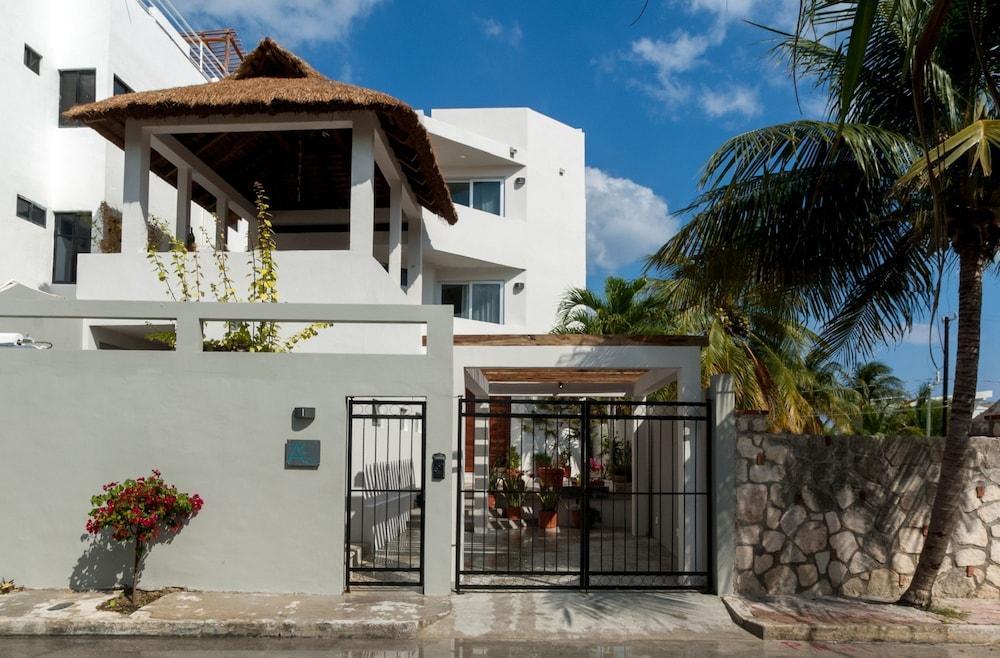Casa Agua Azul Villa Puerto Morelos Dış mekan fotoğraf